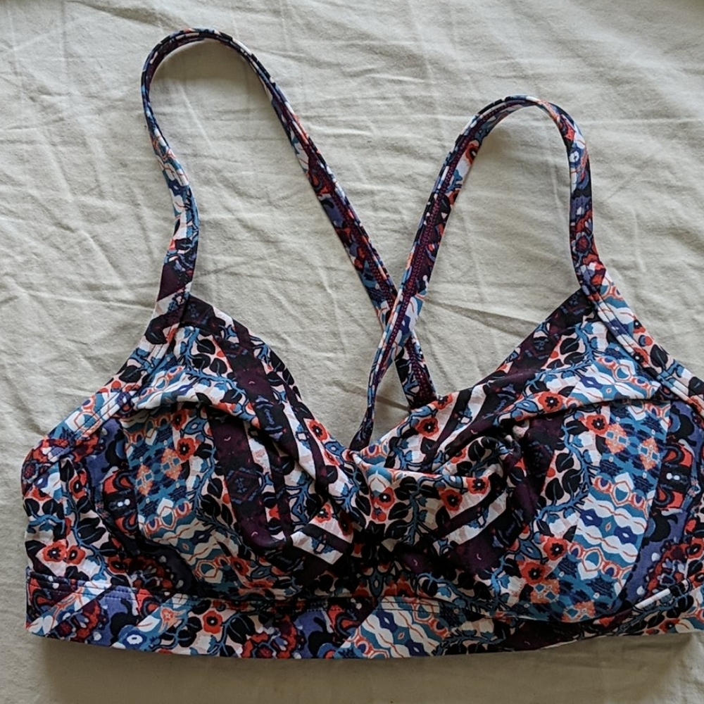 Athleta | Wild Bloom Marrakesh Twister Bikini Top